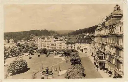 AK / Ansichtskarte 73993714 MARIANSKE_LAZNE_Marienbad_CZ Stadtplatz