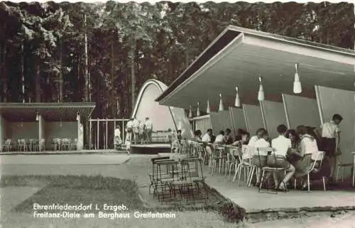 AK / Ansichtskarte 73993730 Ehrenfriedersdorf_Erzgebirge Freitanz Diele am Berghaus Greifenstein