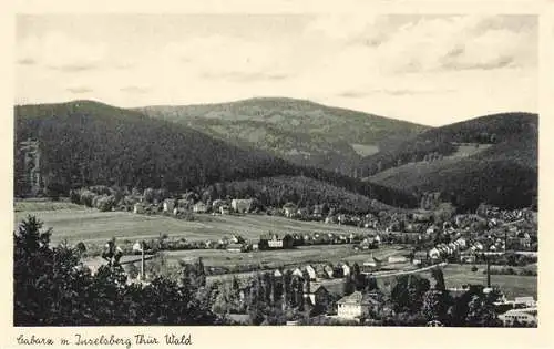 AK / Ansichtskarte  Tabarz_Bad_Tabarz mit Inselsberg Panorama