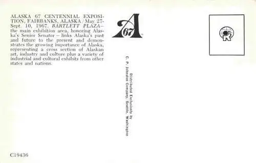 AK / Ansichtskarte  Fairbanks__Alaska_USA Centennial Exposition Fairbanks 1967