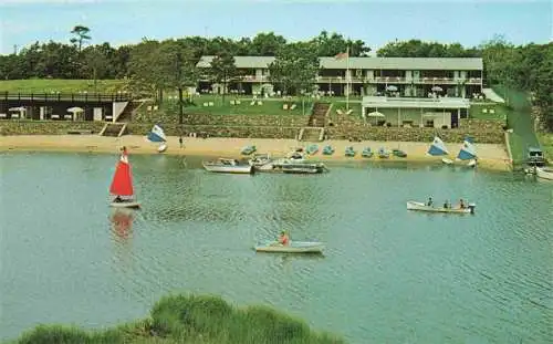 AK / Ansichtskarte  Cape_Cod_Massachusetts_USA Green Harbor Motel on the water Fliegeraufnahme