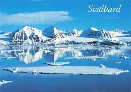 AK / Ansichtskarte 73993881 Svalbard_Spitzbergen_Norge Svalbardlandskap