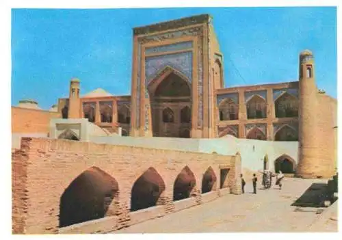 AK / Ansichtskarte  Chiwa_Khiva_Usbekistan Medrese Allakuli Chan Portal