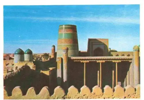 AK / Ansichtskarte  Chiwa_Khiva_Usbekistan Kunja Ark