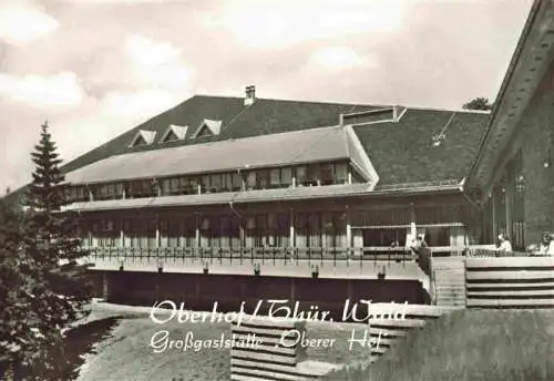 AK / Ansichtskarte  Oberhof__Thueringen Grossgaststaette Oberer Hof