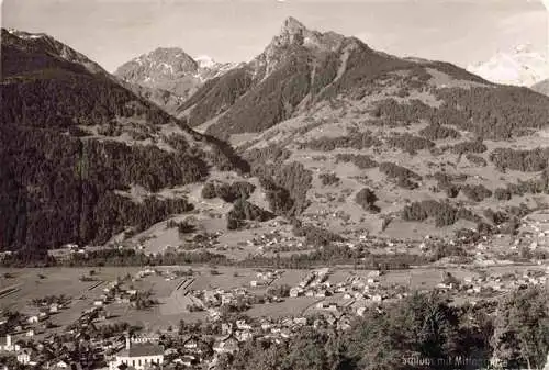 AK / Ansichtskarte  Schruns_Tschagguns_Vorarlberg_AT Fliegeraufnahme