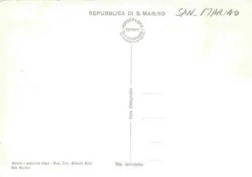 AK / Ansichtskarte  SAN_MARINO__Repubblica_di Panorama della Citta Fliegeraufnahme