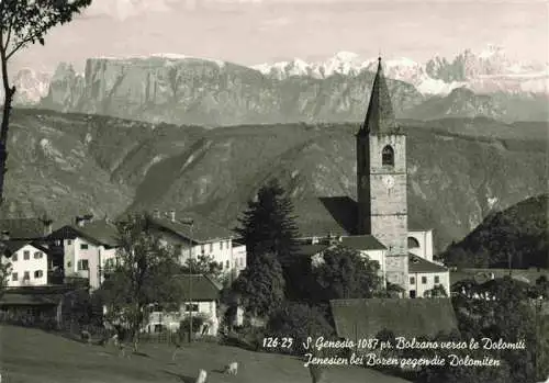 AK / Ansichtskarte  San_Genesio_Genesien_Bozen_IT Bolzano verso le Dolomiti 