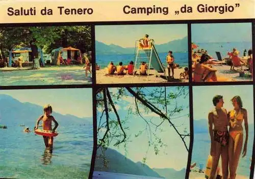 AK / Ansichtskarte  Tenero_Locarno_Lago_Maggiore_TI Camping da Giorgio Teilansichten