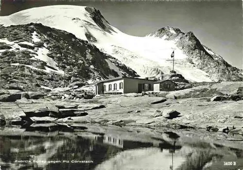 AK / Ansichtskarte  Fuorcla_Surlej_2755m_GR mit Piz Corvatsch