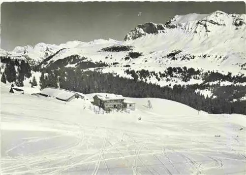 AK / Ansichtskarte  Valbella__Lenzerheide_GR Skihaus Staetz mit Churer Joch