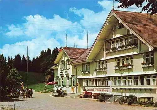AK / Ansichtskarte  St_Peterzell Gasthaus zum Freudenberg Aussichtspunkt Kaesern