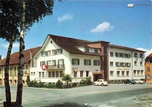 AK / Ansichtskarte  Reiden_LU Hotel Restaurant Sonne