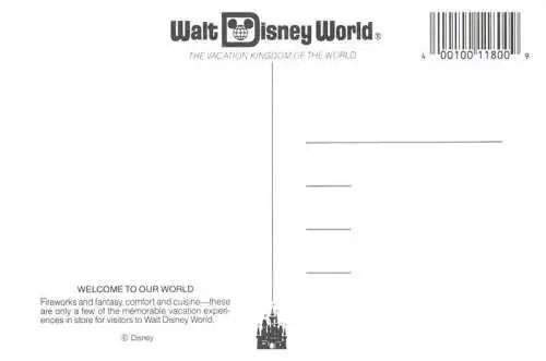 AK / Ansichtskarte  Disney_World_Lake_Buena_Vista_Florida_USA Mickey Mouse and Friends