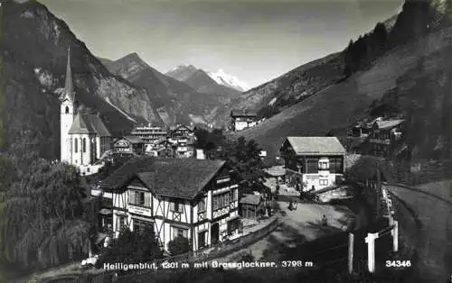 AK / Ansichtskarte  HEILIGENBLUT_Kaernten_AT mit Grossglockner