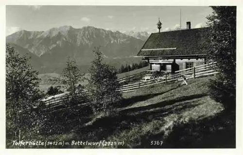 AK / Ansichtskarte  Tulferhuette_1412m_Hall_Tirol_AT mit Bettelwurf