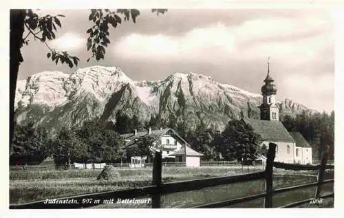 AK / Ansichtskarte 73993982 Judenstein_Rinn_Innsbruck_Tirol_AT mit Bettelwurf und Kirche