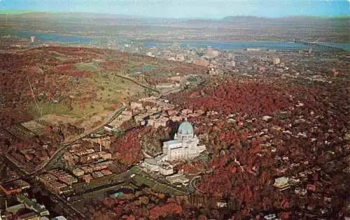 AK / Ansichtskarte  MONTREAL__QUEBEC_Canada Vue aerienne de l'Oratoire St Joseph et du Mont Royal