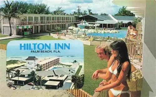 AK / Ansichtskarte 73994040 Palm_Beach_Florida_USA Hilton Inn