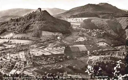 AK / Ansichtskarte  Biberach__Riss Blick von Rebio auf Burgruine Hohengeroldseck und Rauhkasten