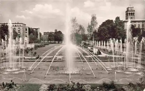 AK / Ansichtskarte  KARLSRUHE_Baden Wasserspiele am Festplatz