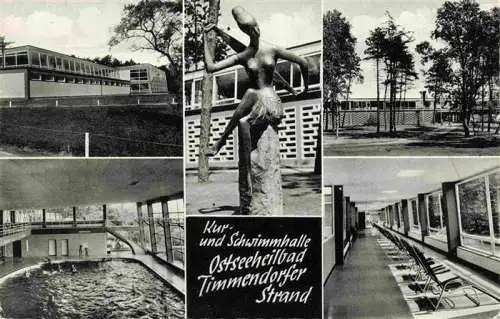 AK / Ansichtskarte  Timmendorfer_Strand_Timmendorferstrand_Timmendorf Kur und Schwimmhalle Teilansichten