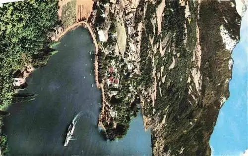 AK / Ansichtskarte  Talloires_74_Haute-Savoie Vue aerienne de la Grotte des Oiseoux 