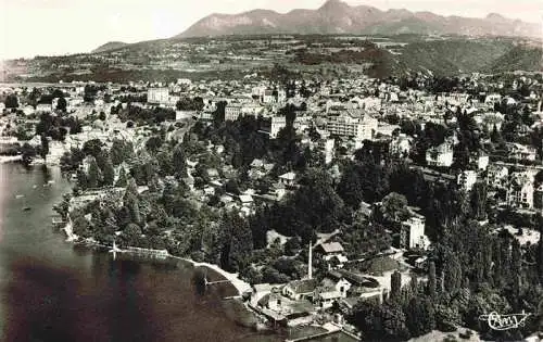 AK / Ansichtskarte  Thonon-les-Bains_74_Haute-Savoie Vue panoramique aerienne et le Lac
