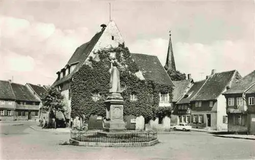 AK / Ansichtskarte  Wegeleben_Harz_Sachsen-Anhalt Rathaus am Markt