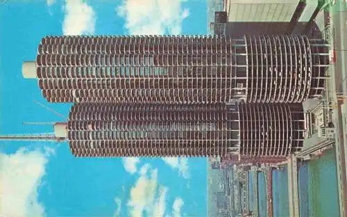 AK / Ansichtskarte  CHICAGO__Illinois_USA Marina City Tower