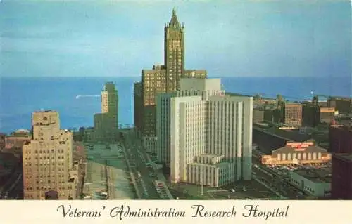 AK / Ansichtskarte 73994168 CHICAGO__Illinois_USA Veterans Administration Research Hospital