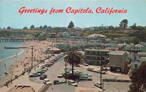 AK / Ansichtskarte  Capitola_California_USA Monterey Bay Panorama