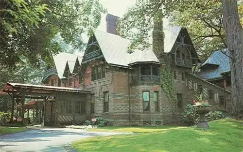 AK / Ansichtskarte  Hartford_Connecticut_USA Mark Twain House