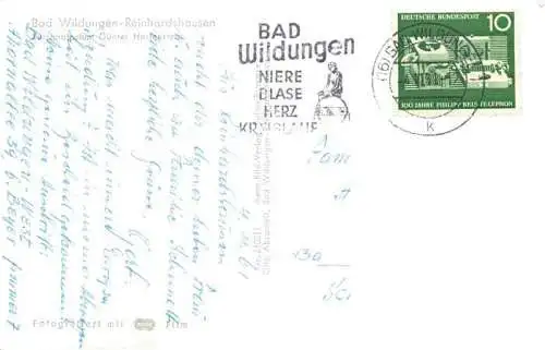 AK / Ansichtskarte  Reinhardshausen_Bad_Wildungen Kursanatorium Guenter Hartenstein