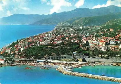 AK / Ansichtskarte  BORDIGHERA_Liguria_IT Panorama Riviera dei Fiori veduta aerea