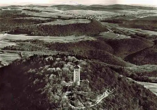 AK / Ansichtskarte  Goenningen_Reutlingen_BW Rossbergturm Wanderheim des Schwaebischen Albvereins Original Straehle Bild Nr. 5395