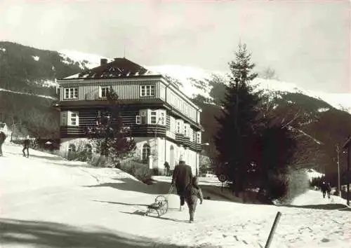 AK / Ansichtskarte 73994260 St_Peter_Riesengebirge_Svaty_Petr_CZ Berghotel Wintersport im Riesengebirge