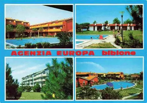 AK / Ansichtskarte 73994302 BIBIONE_Veneto_IT Agenzia Europa Villaggio Selene Marina Grande Club dei Pini Euro Residence Club