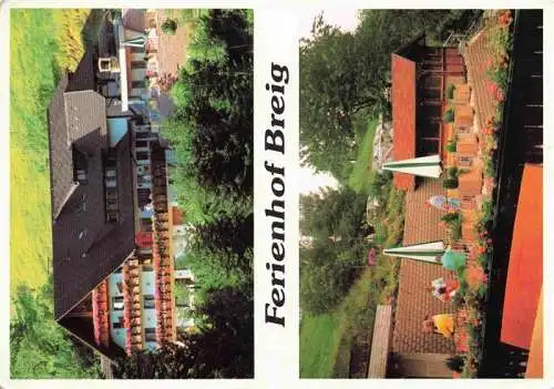 AK / Ansichtskarte 73994304 Oberharmersbach Ferienhof Breig Terrasse