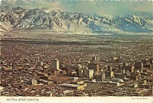 AK / Ansichtskarte  Salt_Lake_City_Utah_USA Air View of Salt Lake City