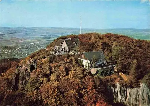 AK / Ansichtskarte  Koenigswinter_Rhein Oelberg im Siebengebirge Berggasthaus Fliegeraufnahme