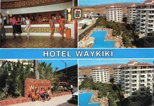 AK / Ansichtskarte 73994334 Playa_del_Ingles_Gran_Canaria_ES Hotel Waykiki Bar Pool Promenade