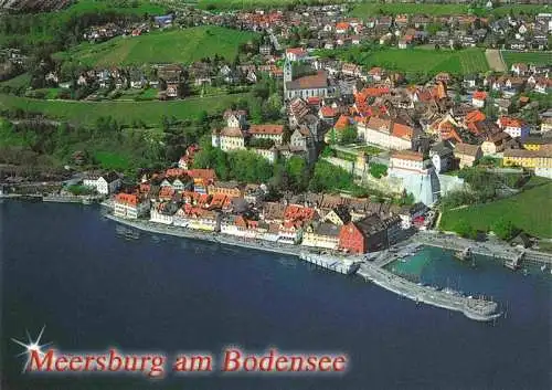 AK / Ansichtskarte 73994346 MEERSBURG_Bodensee Fliegeraufnahme