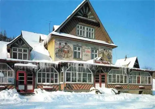 AK / Ansichtskarte 73994352 Radhost_Radhostske_Beskydy_PL Touristenhotel Raztoka