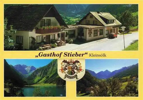 AK / Ansichtskarte 73994371 Stein_Enns Gasthof Stieber Kleinsoelk Panorama Naturpark