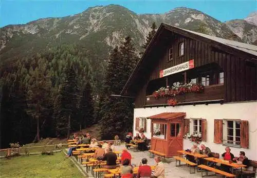 AK / Ansichtskarte 73994377 Obsteig_Tirol_AT Lehnberghaus Terrasse