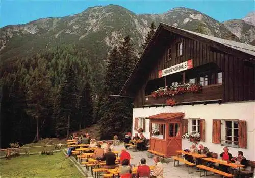 AK / Ansichtskarte  Obsteig_Tirol_AT Lehnberghaus Terrasse