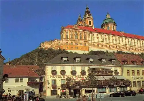 AK / Ansichtskarte 73994395 Melk_Donau_Niederoesterreich_AT Barockstift er Benediktiner 