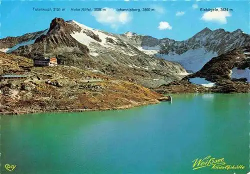 AK / Ansichtskarte 73994409 Rudolfshuette_2315m_Weisssee_AT Berghuette des oe.A.V. am Weisssee Wander- und Klettergebiet Hohe Tauern