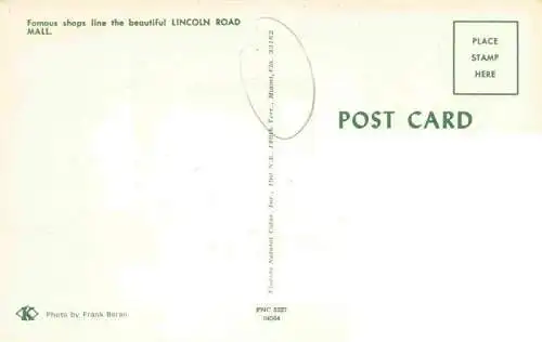 AK / Ansichtskarte 73994448 MIAMI_Florida_USA Lincoln Road Mall